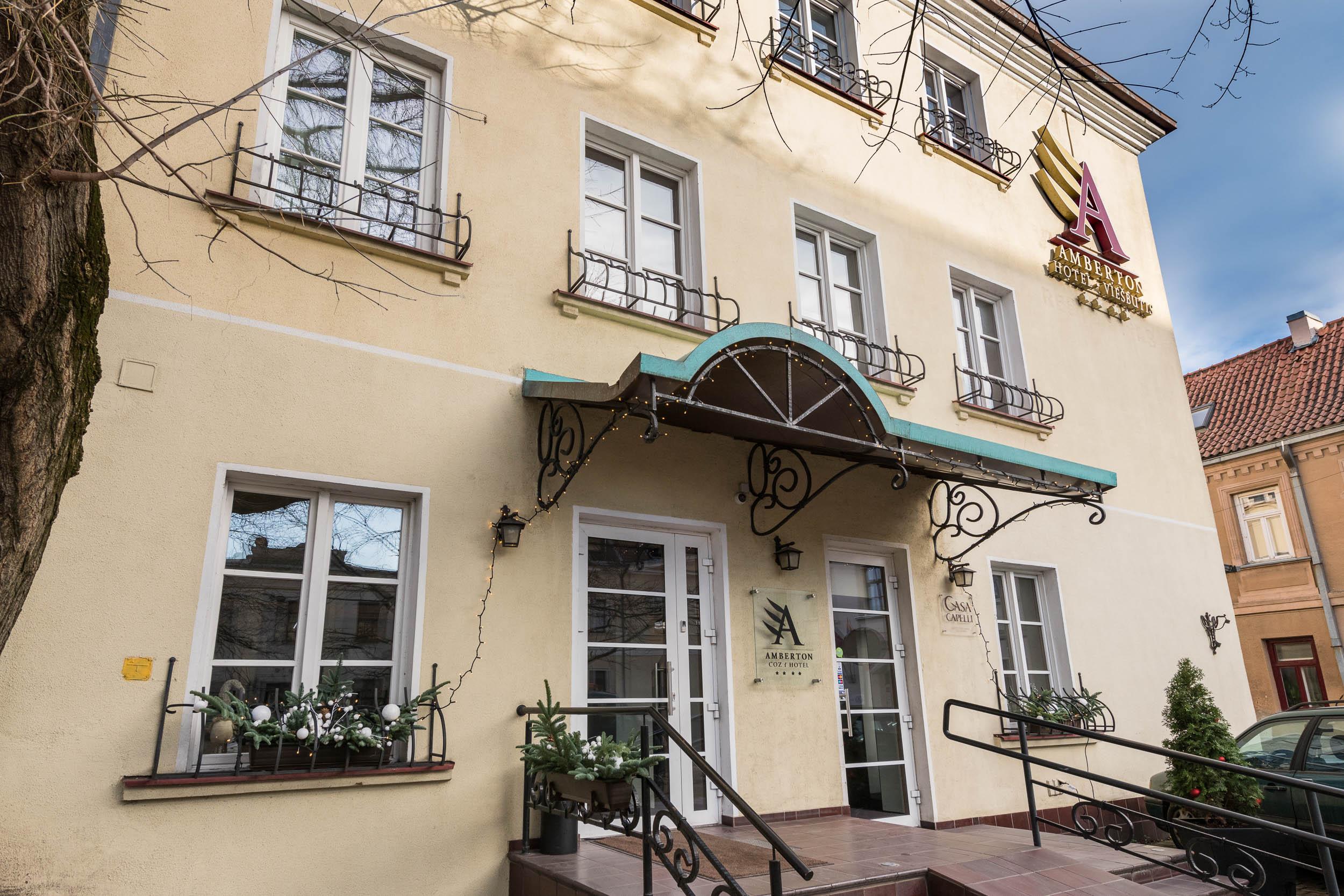 Amberton Cozy Hotel Kaunas Eksteriør billede